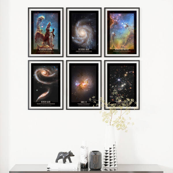 Das Hubble-Poster-Set