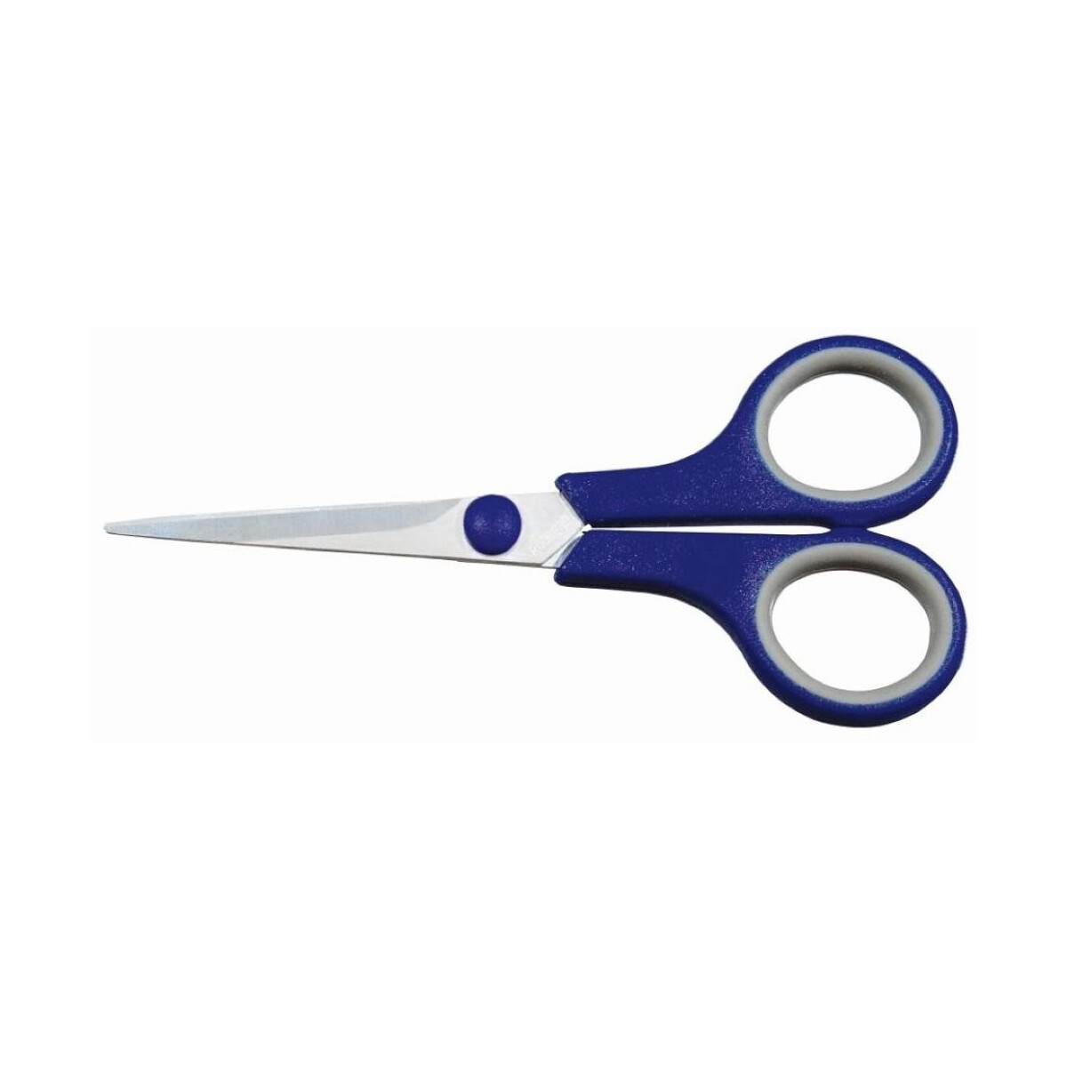 Soft-Touch-Bastelschere, 140 mm, blau box