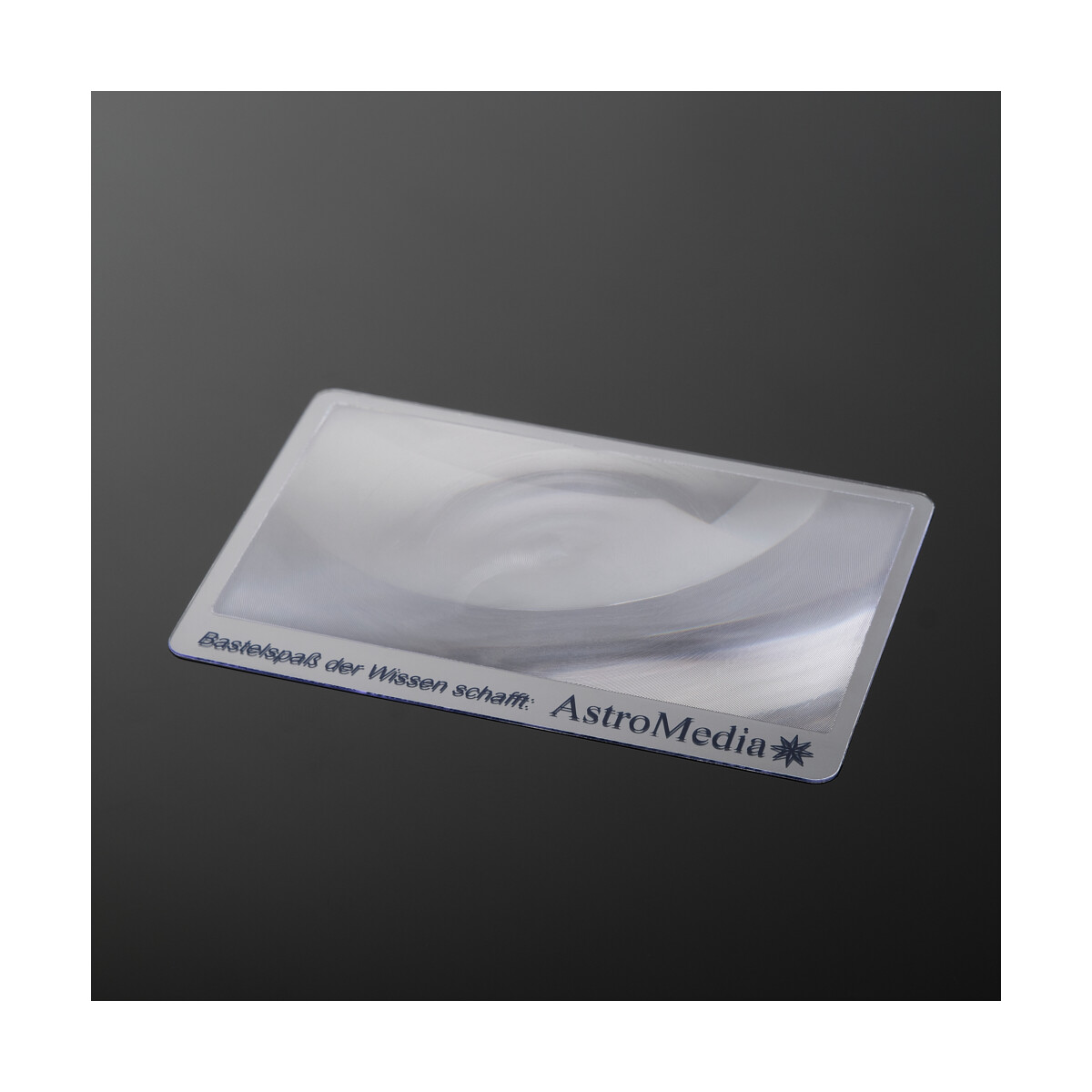 Die Scheckkarten-Lupe box