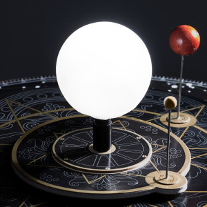 Ersatz-Sonne f&uuml;r Kopernikus-Planetarium