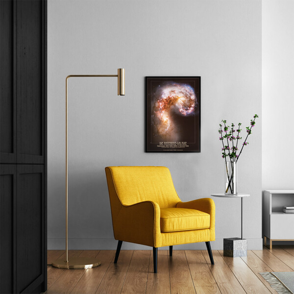 Poster: Die Antennae-Galaxie