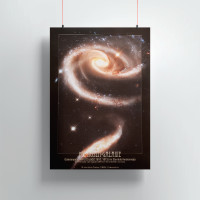 Poster: Die Rosen-Galaxie